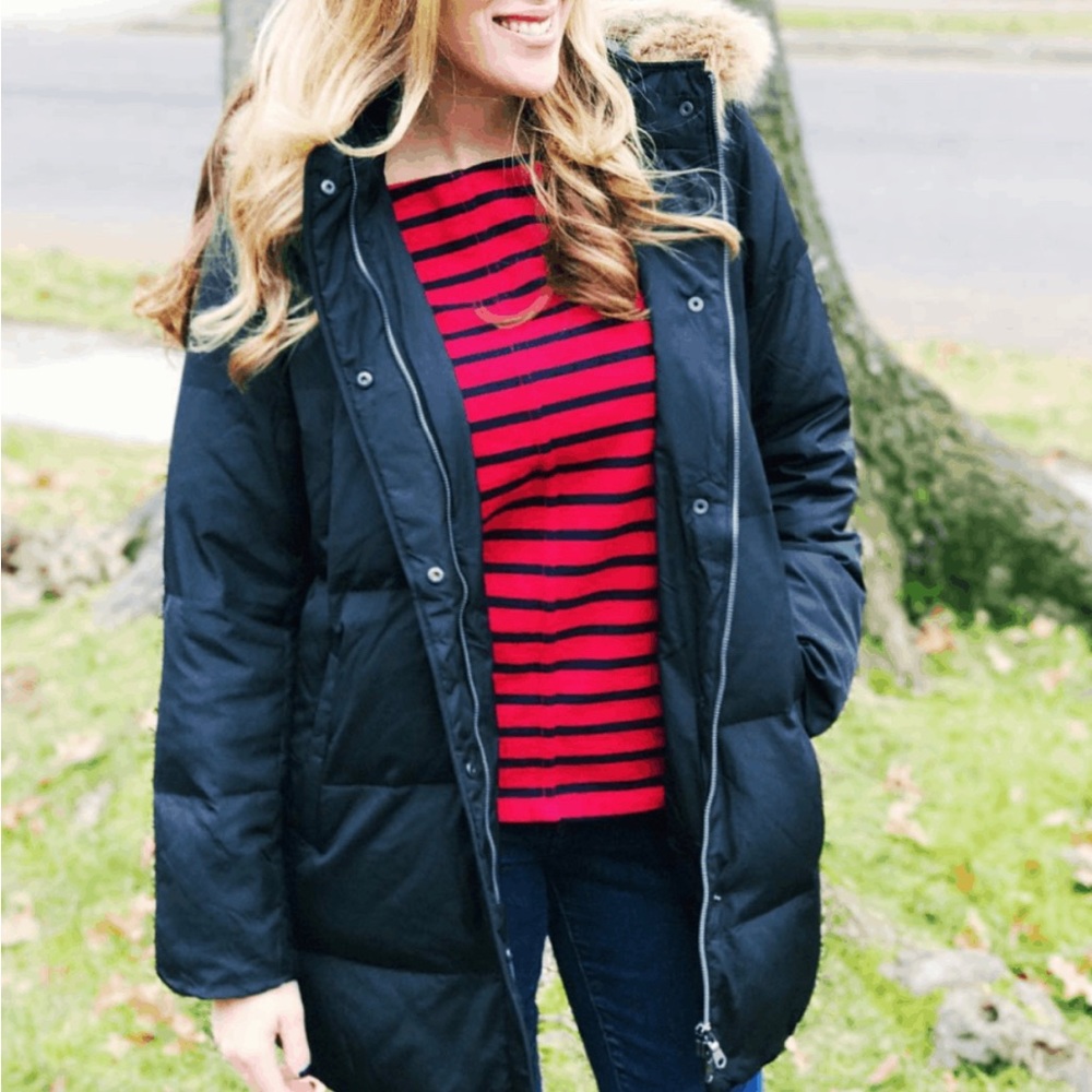 J.Jill Highland Park long down puffer jacket size 4x